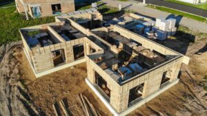 Maison en construction