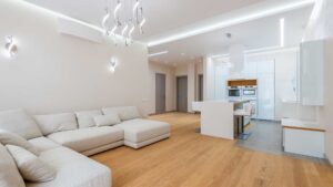 Pièce à vivre d'une maison