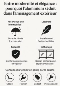aluminium amenagement exterieur