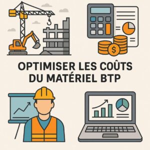 optimiser cout materiel btp